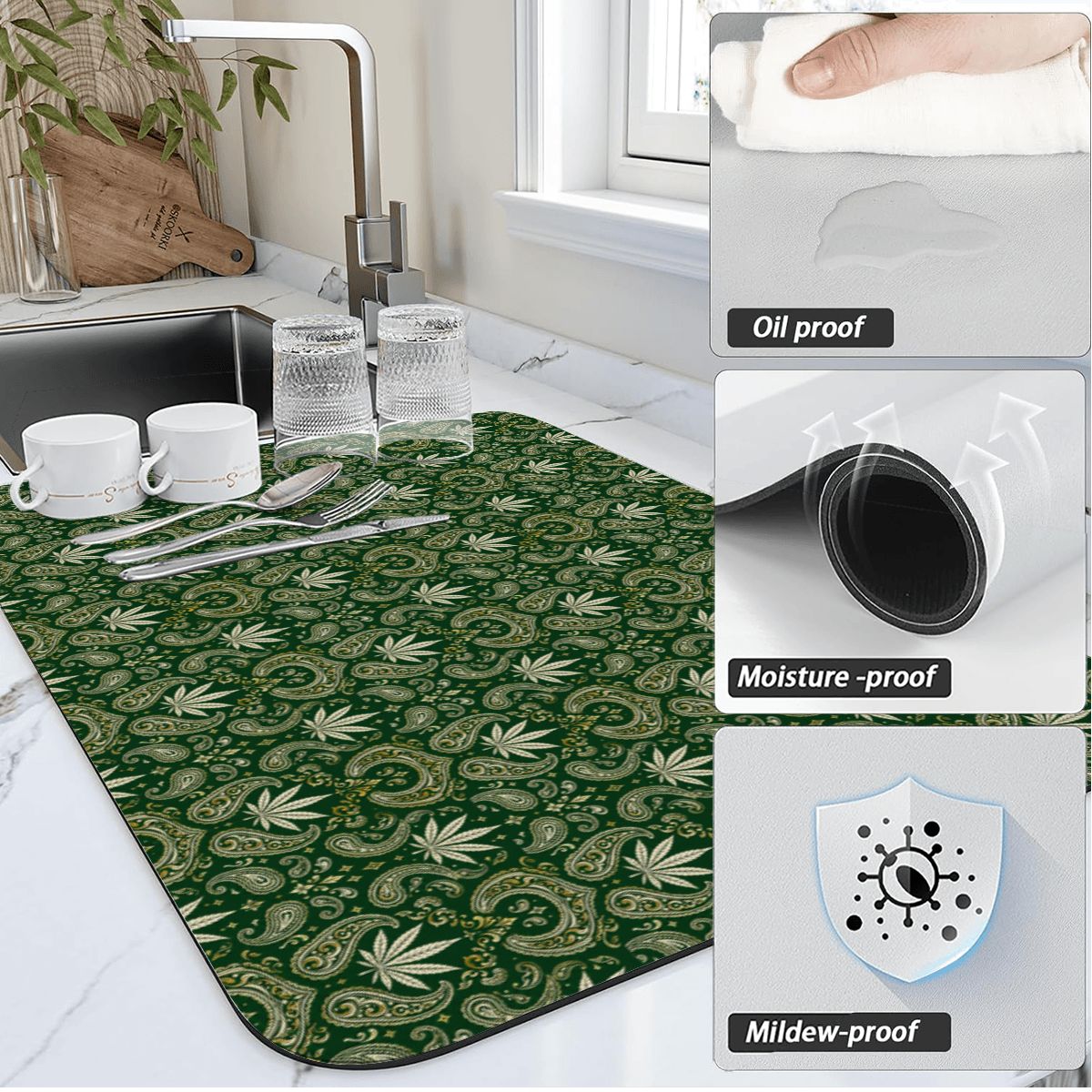 The BlaYZY Grass Coffee Mat™