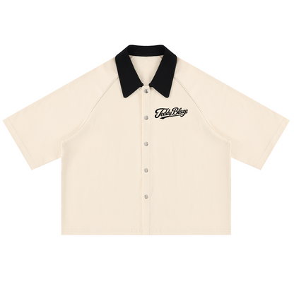 Signature 81C Contrast Collar Camp Shirt | 81C