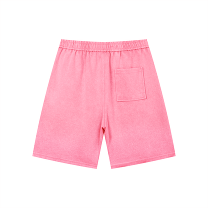 Dragon77 Vintage Wash Drawstring Shorts | AFRO ANIME
