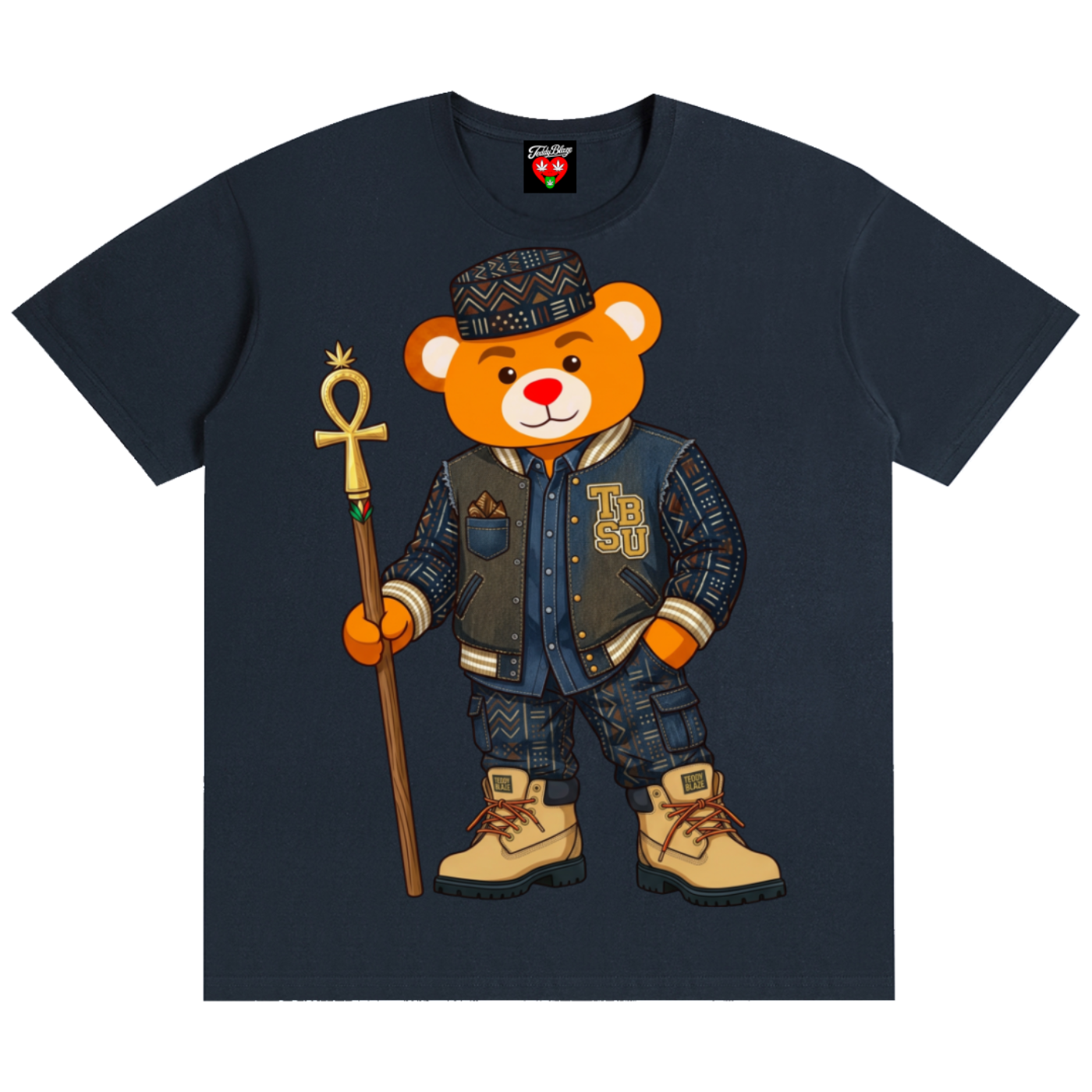 Bearatoo Cotton Unisex Tee | AFRODEMIA