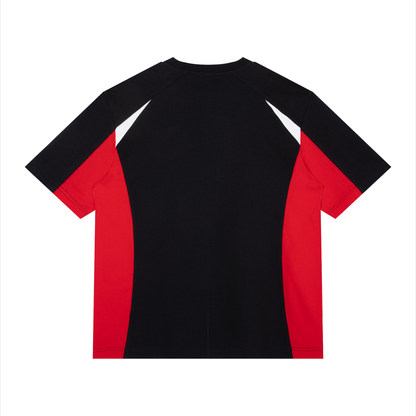 The Golfer Color Block Raglan T-Shirt | Teddy Blaze Blue Label