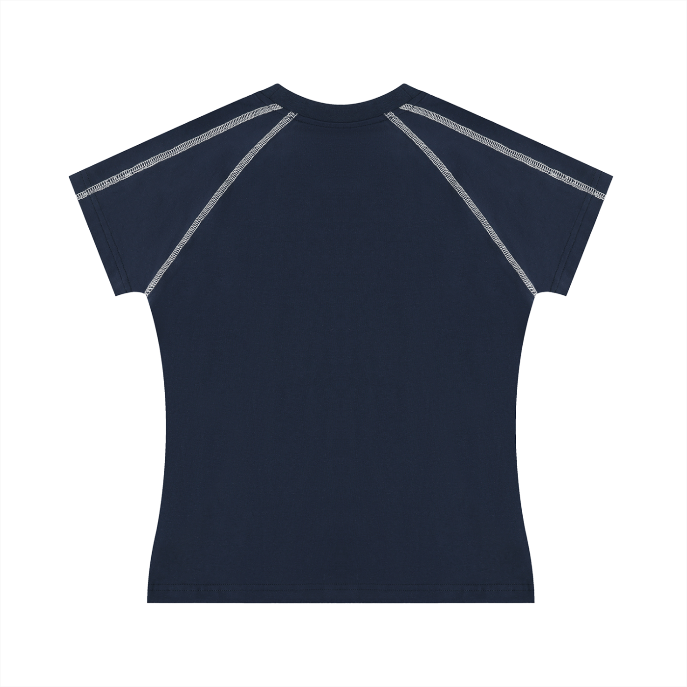 Signature Contrast Stitch Raglan T-Shirt