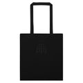 Shop the BlazeCrest Embroidered Cotton Tote by Teddy Blaze. Tonal black 100% cotton tote bag featuring THE BLAZECREST from The Mature Mocha Collection.