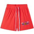NYC Plate Mesh Drawstring Shorts | STONE AVE