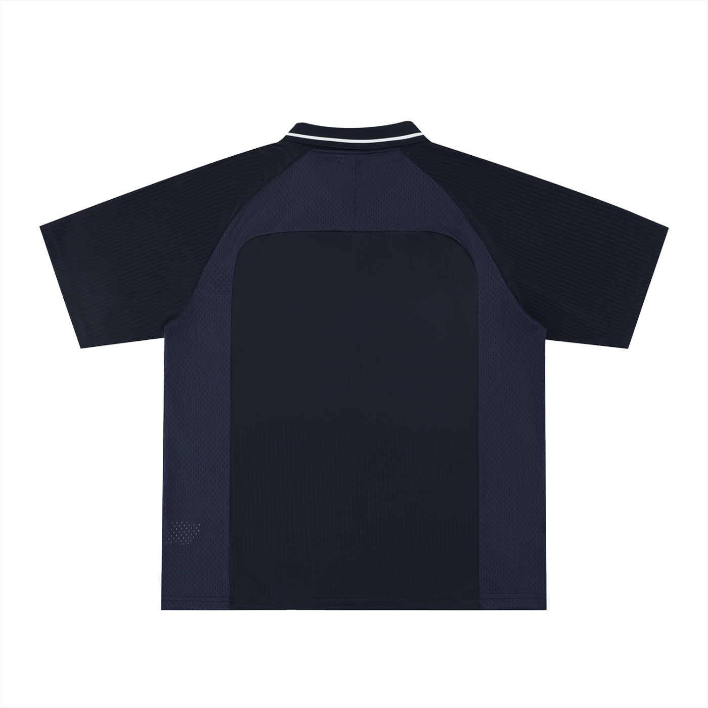 Signature Striped V-Neck Sports Polo