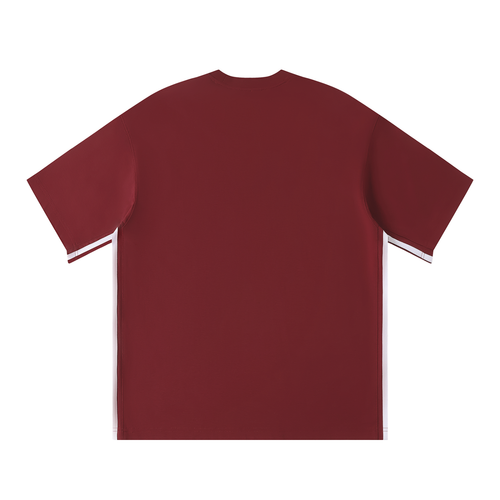 Speedway Side Stripe Crewneck T-Shirt