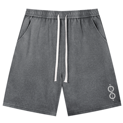 81C Vintage Wash Drawstring Shorts | TB Shirt