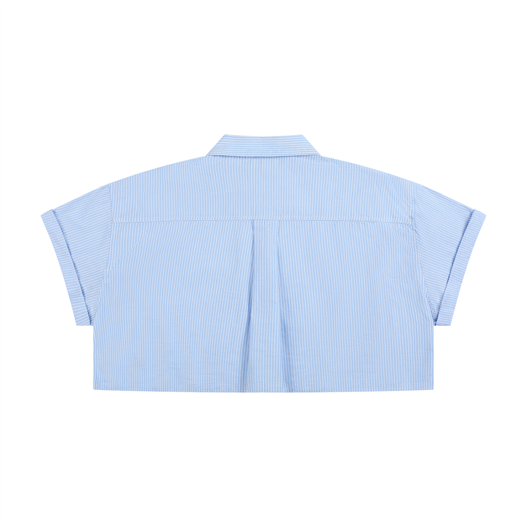 “Donna Blaze Signature” Women’s Cropped Seersucker Oxford