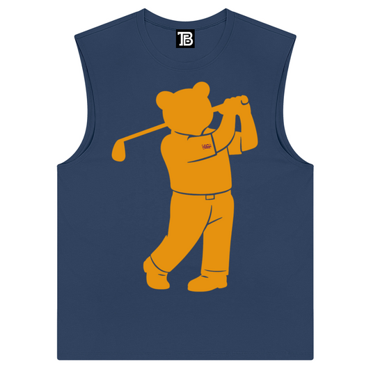 The Golfer Performance Tank | Teddy Blaze Blue Label