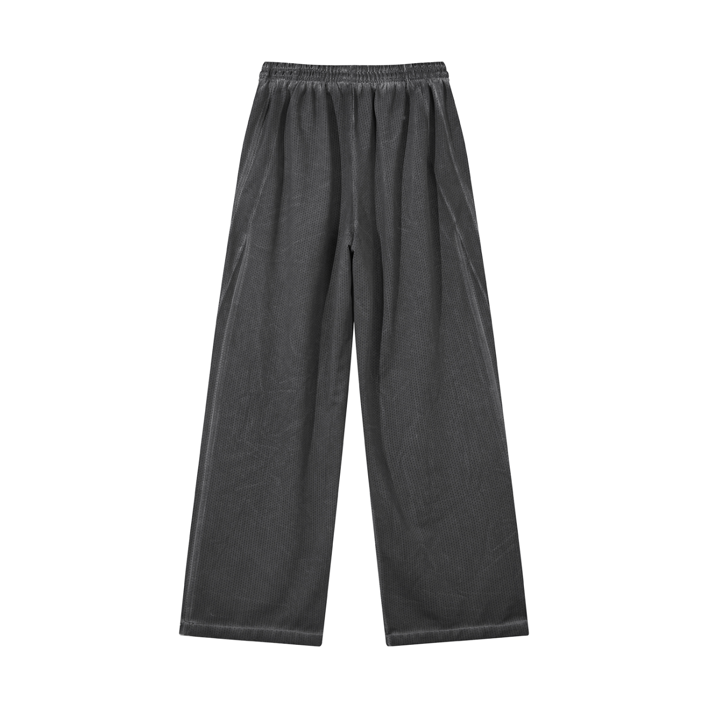 Signature Vintage Wash Wide Leg Mesh Sweatpants | The BK Collection