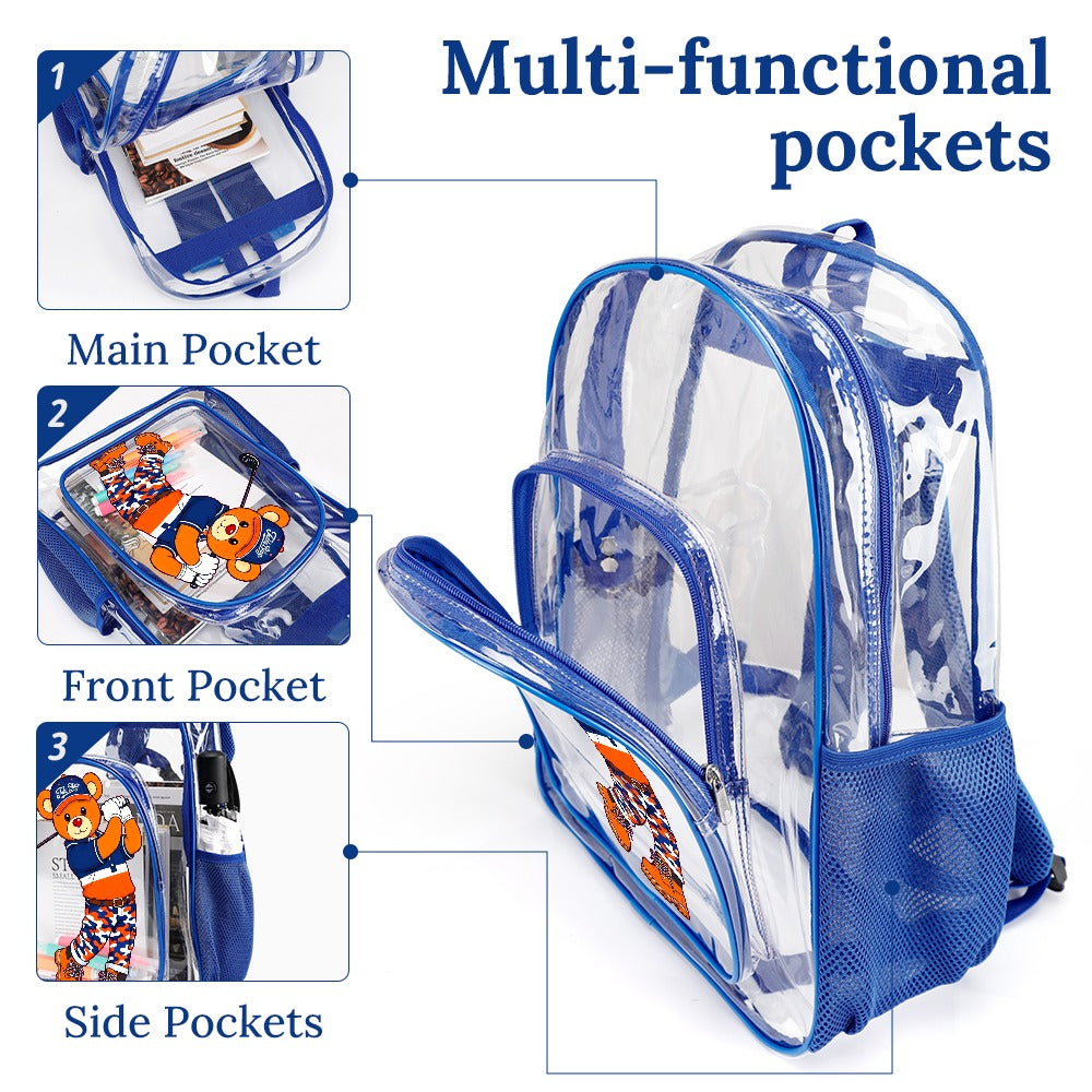SDB Golfer Clear Backpack | The TBX Chelsea Collection