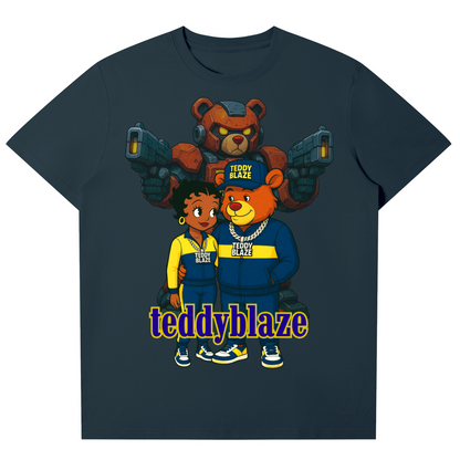 Betty x Teddy Boxy Sorona Tee | Teddy Blaze Blue Label