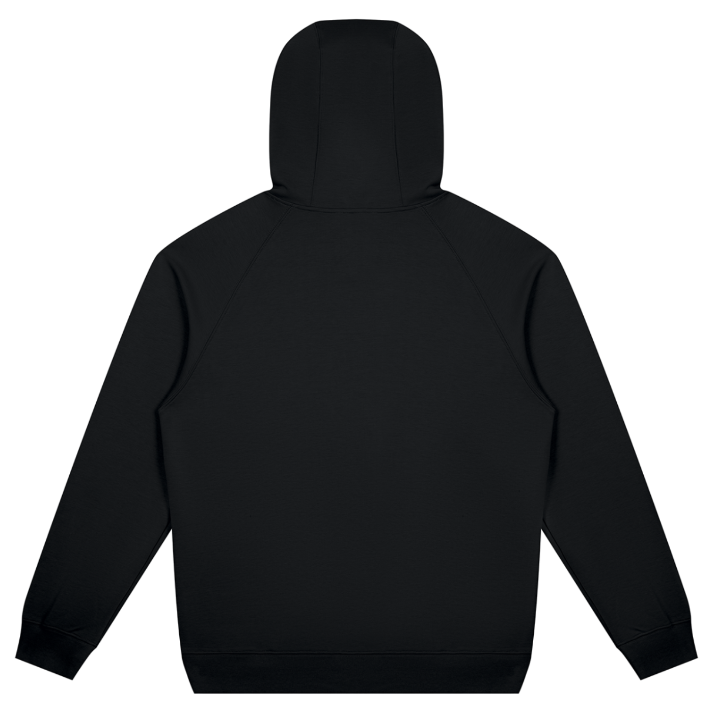 Shop the TDY BLZ Raglan Sleeve Hooded Jumper by Teddy Blaze. Heavyweight 380 GSM black tech fleece hoodie featuring "TDY★BLZ" stencil typography from THE BLAZE MAN.