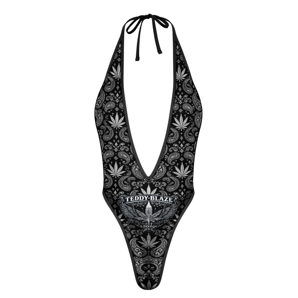 The Blazey™ Dark Plunge Monokini