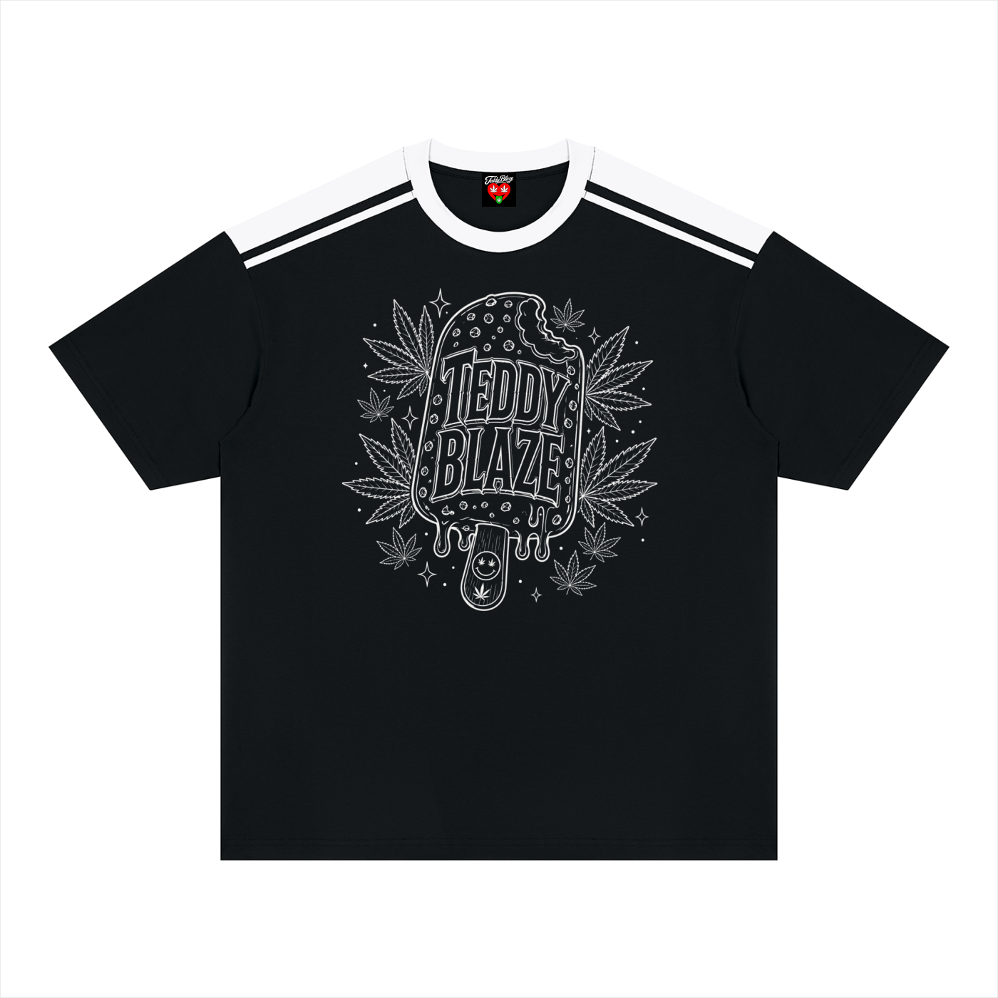 KushIce Color Block Cotton Tee | EMPORIUM