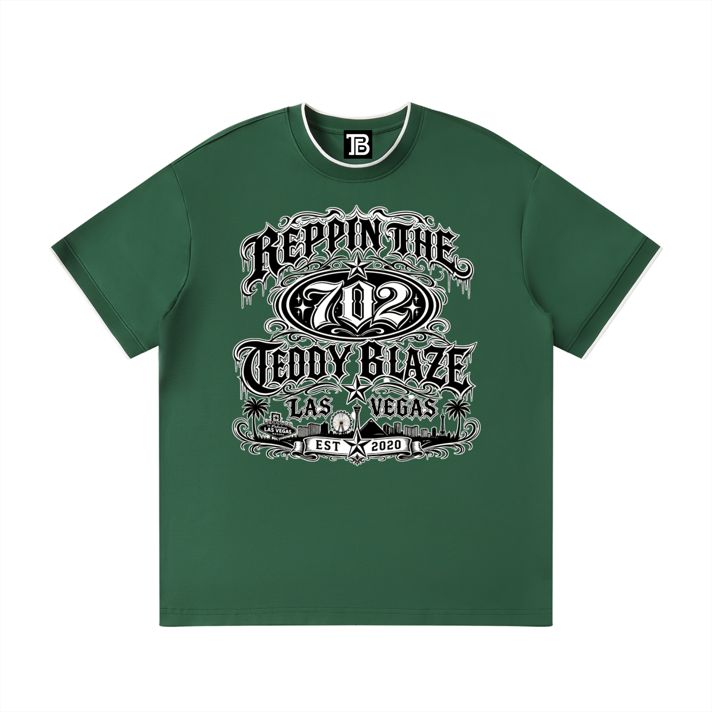 CONTRAST TRIM 702 TEE