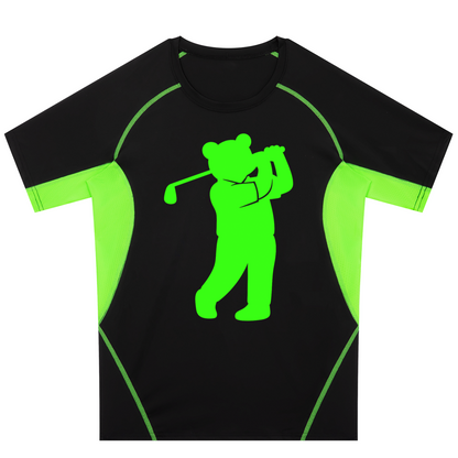 The Golfer Rave Performance Tee | Teddy Blaze Blue Label
