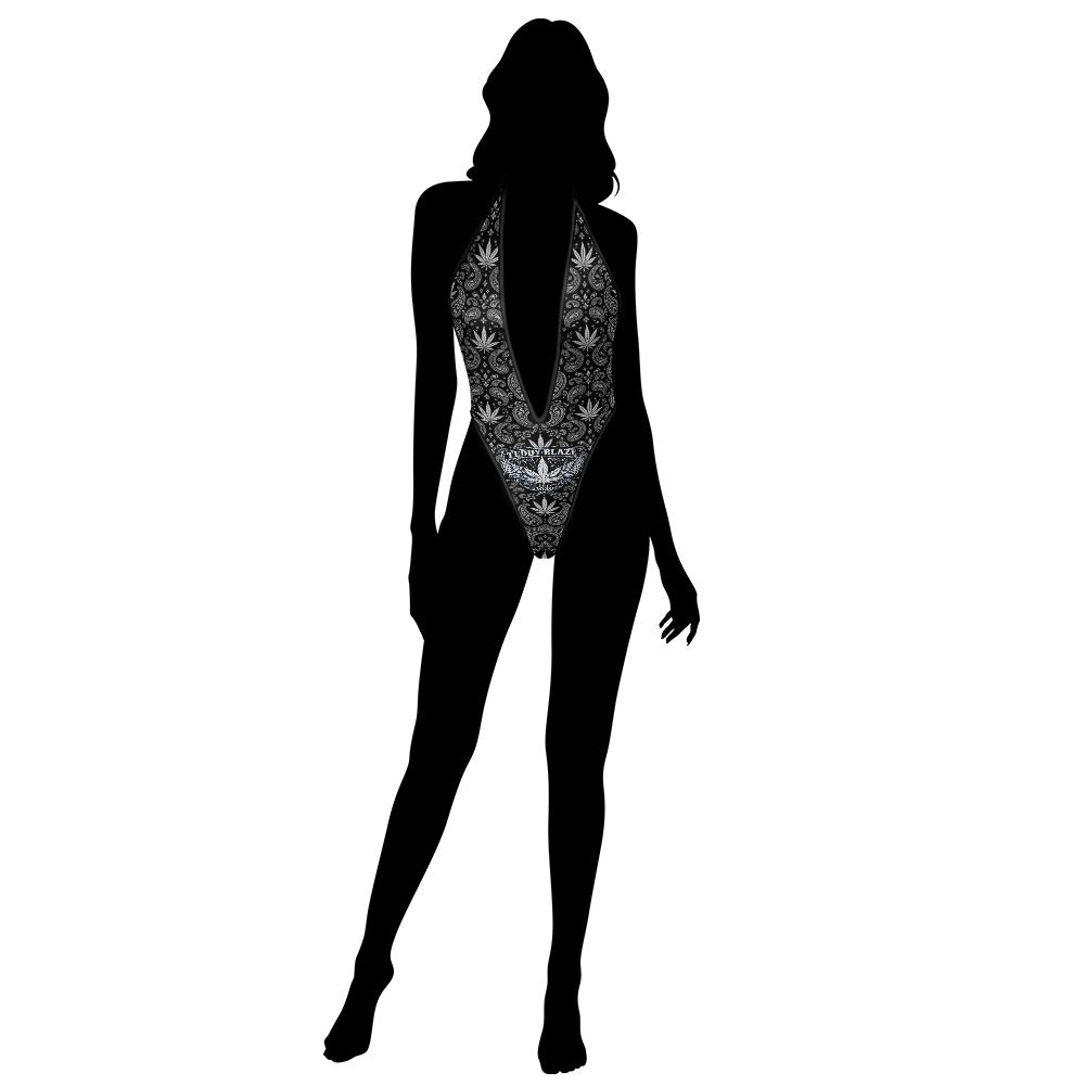 The Blazey™ Dark Plunge Monokini