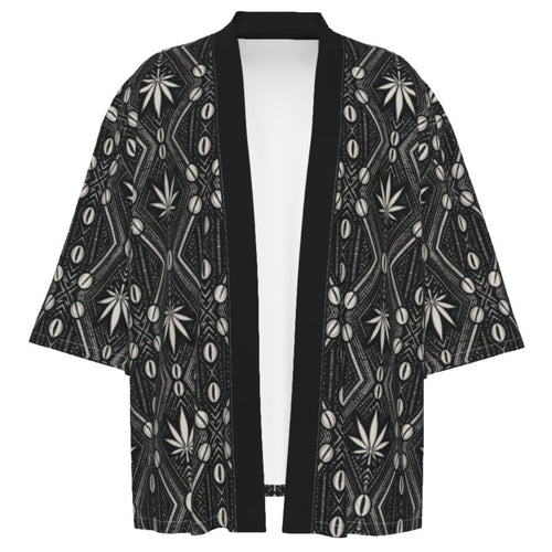 Layer up in the DaChek Haori from Teddy Blaze—an open-front, lightweight NAKED CITY+ layer with bracelet-length sleeves.