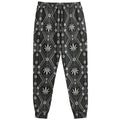 Regular-fit 100% polyester joggers in Teddy Blaze’s DaChek house pattern, finished with athletic rib-knit hems and cuffs.
