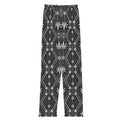 Shop DaChek Lounge Pants by Teddy Blaze, made with 170 GSM four-way stretch fabric and bold black-and-white DaChek patternwork for lounge and travel.