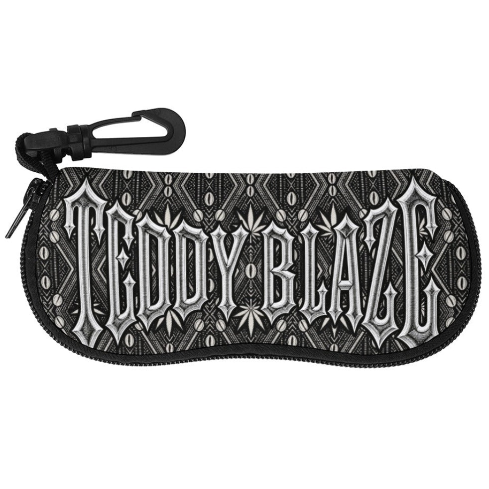 Protect your frames in the DaChek Signature Eyeglass Case, featuring a soft fleece lining, secure zipper and Teddy Blaze house pattern