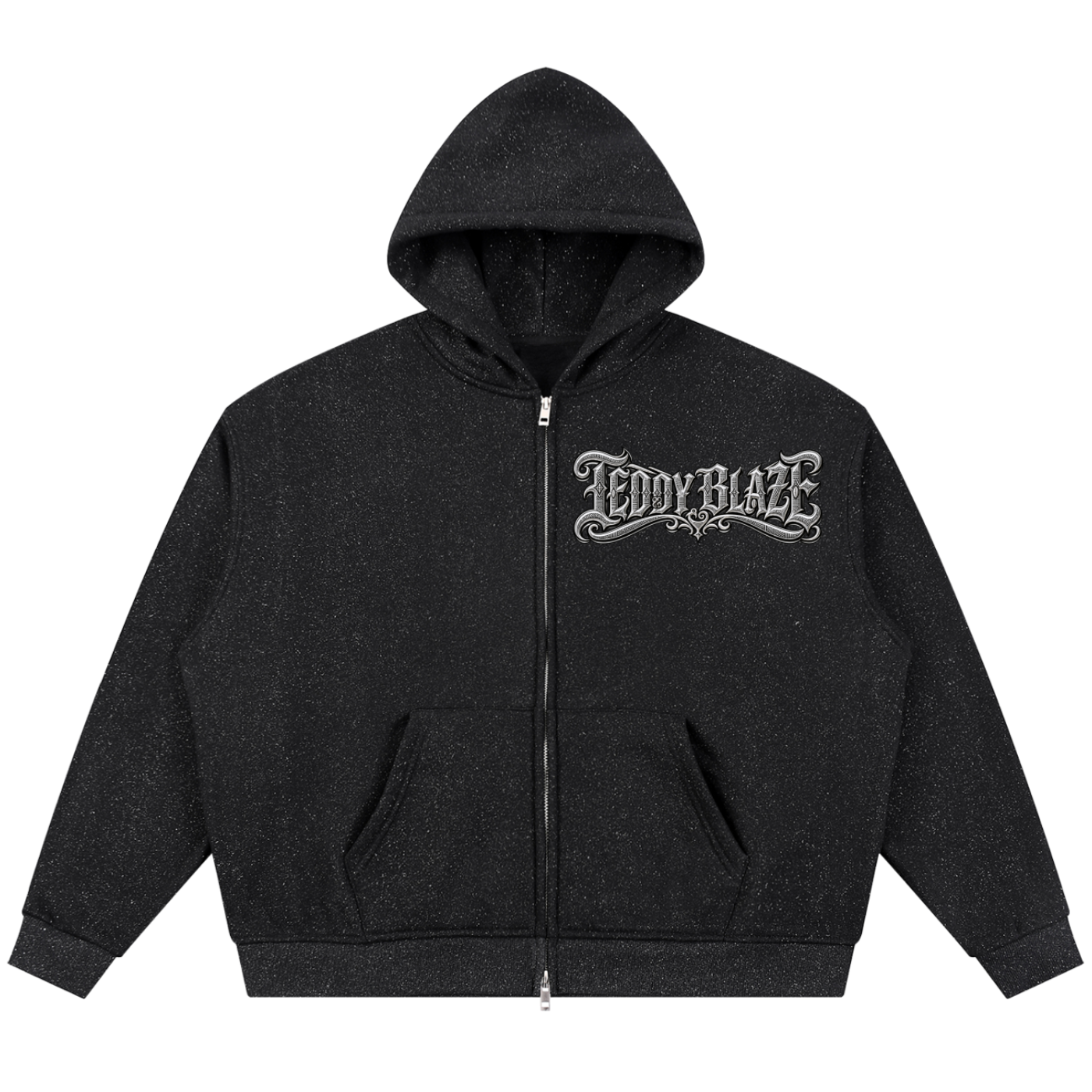DaCruz Signature Sparkles Boxy Zip Hoodie | MEN OF BLAZE