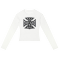 Shop the Teddy Blaze DaCruz Slim Raglan Jumper, a cotton-rich women’s fitted top with long raglan sleeves, stretch comfort and signature DaCruz artwork.