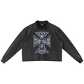 Shop the DaCruz Snow Wash Rugby Shirt by Teddy Blaze. Heavyweight 380 gsm snow-wash cotton long-sleeve rugby top featuring a lapel collar and bold DaCruz front crest.