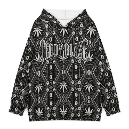 Shop the DaCruzChek hooded jumper with a relaxed drop shoulder, Teddy Blaze signature front and oversized DaCruz back graphic.