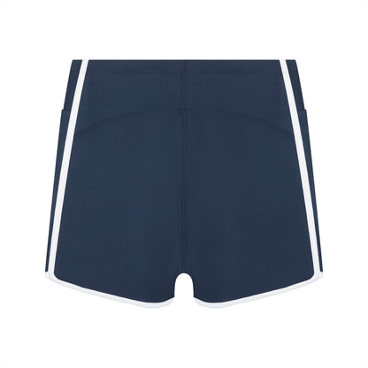 Kanji High Rise Yoga Shorts | The TBX Chelsea Collection