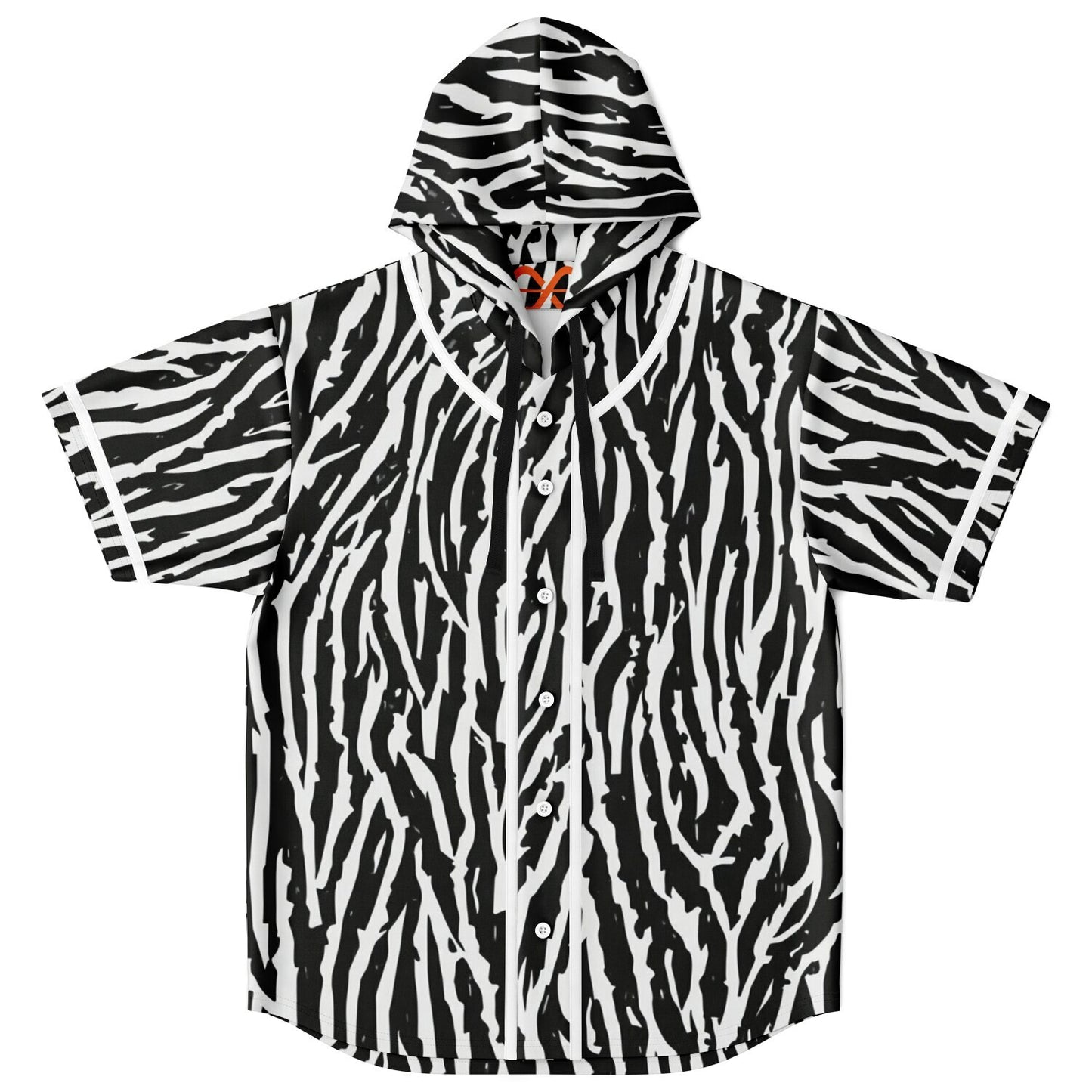 Jagged Zebra Hood Jersey | Da Heights