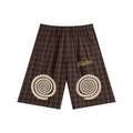 Uba Plaid Wide Leg Shorts | AFRODEMIA