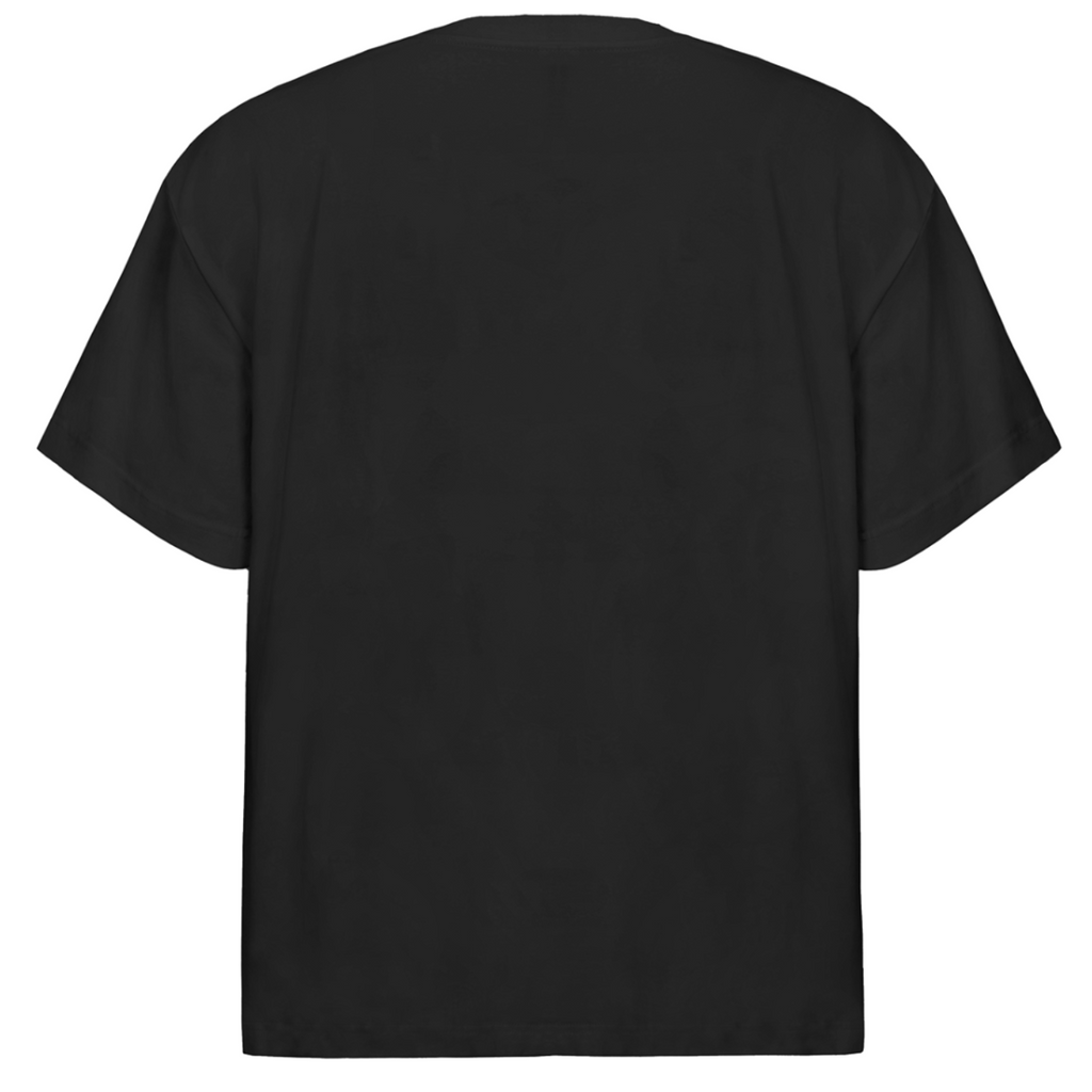 Shop the Blazeberry Wraps Gateway Tee by Teddy Blaze. 180 GSM stretch-cotton loose-fit black graphic t-shirt with vintage wrap artwork from GATEWAY TEES.