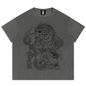 Team Dragon Sheer Lyocell Blend Boxy Tee | AFRO ANIME
