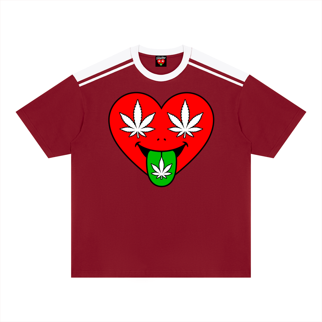Saki Blazehead Color Block Cotton Tee | EMPORIUM