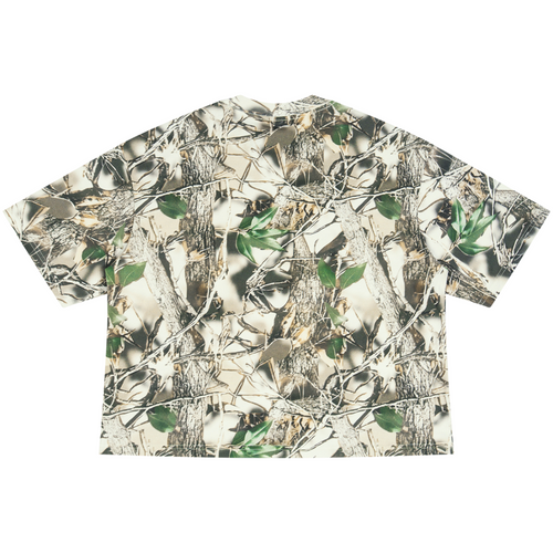 Shop the Signature Cachet Tree Camo Cotton Boxy Tee by Teddy Blaze. 240 GSM realtree cotton boxy t-shirt with subtle Cachet emblem from The Mature Mocha Collection.