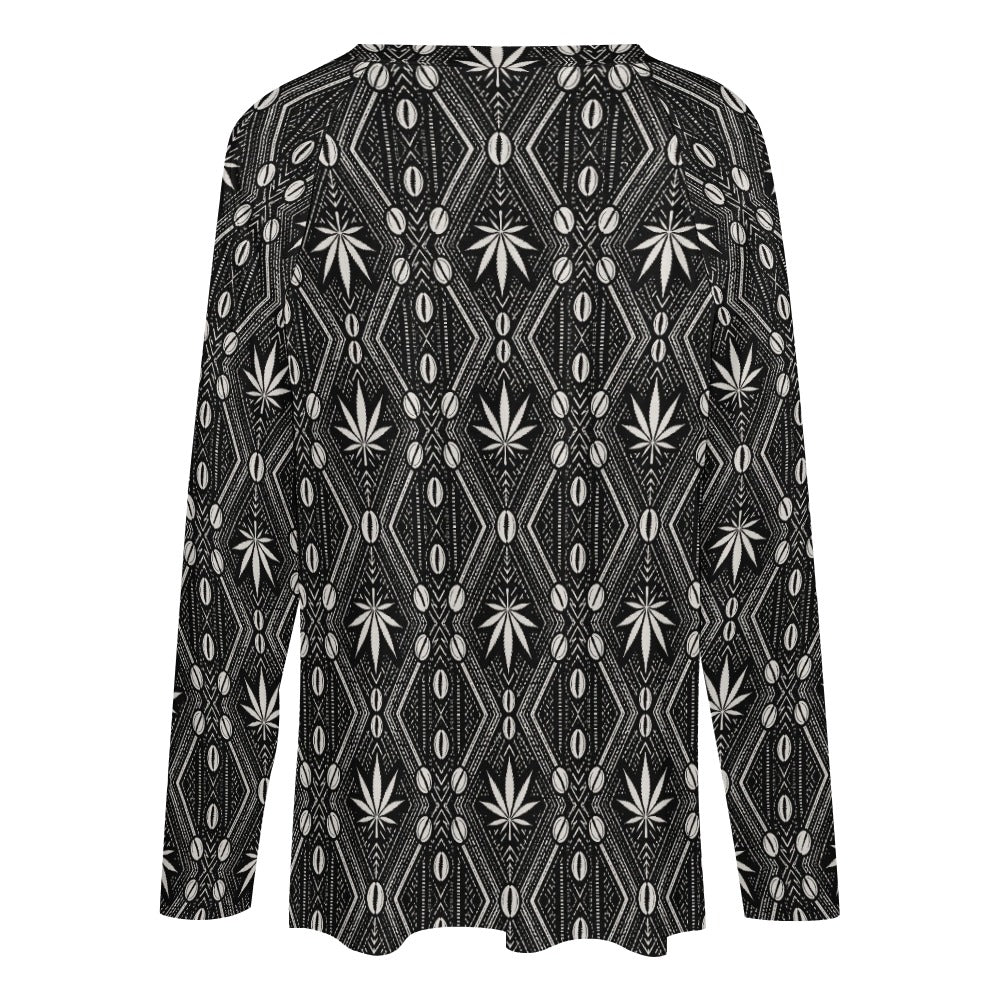 DaChek Women's Loose V-Neck Jumper | WOMEN OF BLAZE