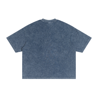 SDB Signature Waffle Knit Boxy Tee | Teddy Blaze University