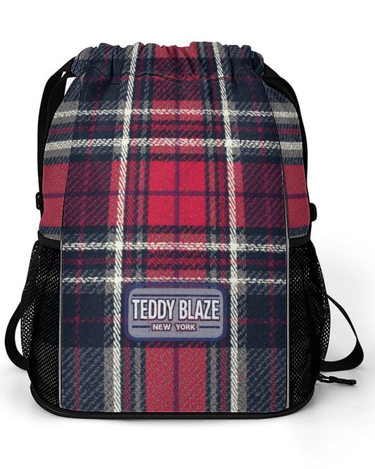 Waffle Cloth Drawstring Bag