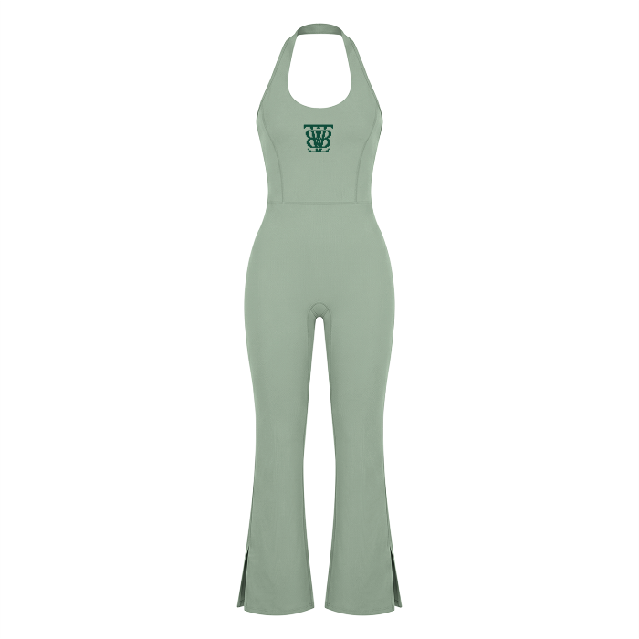 “The Ace Halter” Women’s Luxury Loungewear Jumpsuit