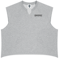 Shop the Fuego Cruz Raw Hem Tank by Teddy Blaze. Mid-weight 250 gsm cotton-blend muscle tank featuring a notch V-neck, raw edges, and the DaCruz back crest.