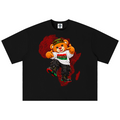 Shop the Teddy Blaze Heritage Graphic Boxy Cut Tee. Oversized cotton-blend graphic t-shirt featuring signature bear mascot artwork and drop shoulders.