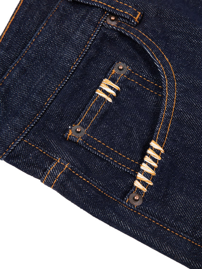 Golden Palms Heavyweight Straight Leg Denim Jeans