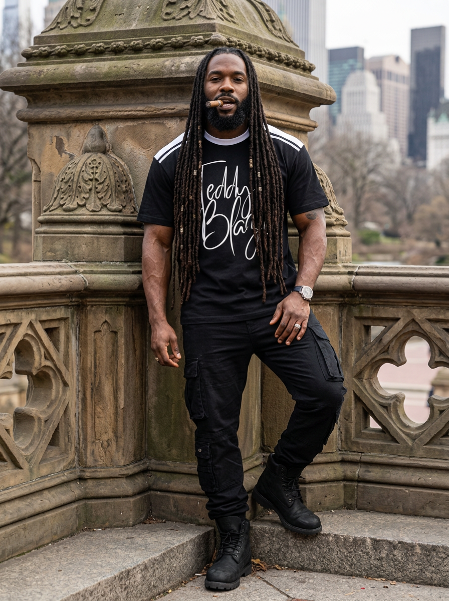 Signature Team Lion Color Block Cotton Tee | EMPORIUM