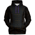 Discover the Teddy Blaze Mud Adire Hooded Jumper, pairing indigo, geometric African textile inspiration and contemporary streetwear in a soft stretch hoodie.