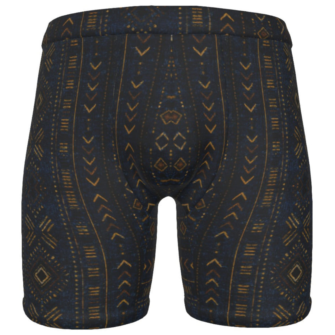 Shop Teddy Blaze Mud of Indigo Boxer Briefs, crafted in substantial stretch fabric with an elastic waist and signature indigo-and-earth patterned design.