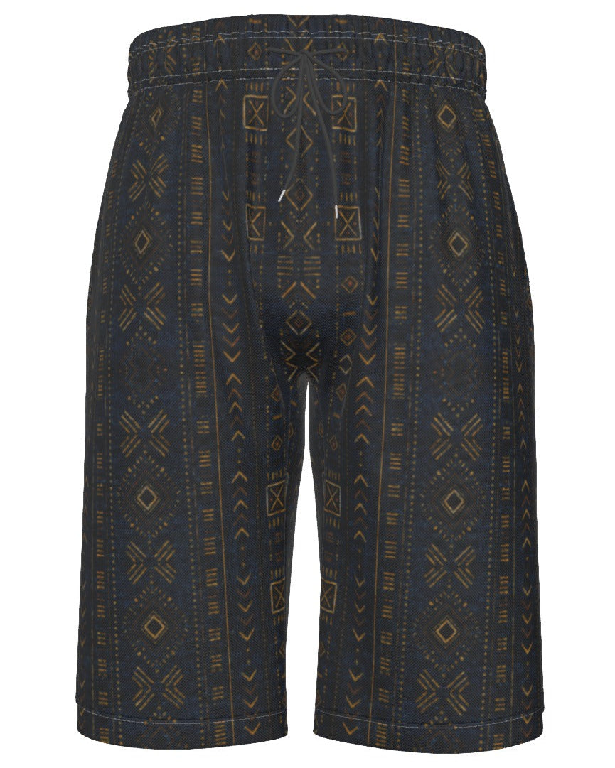 Shop the Mud of Indigo Shorts by Teddy Blaze. Lightweight four-way stretch performance shorts featuring the 'Mud of Indigo' pattern from THE IVY MAN.