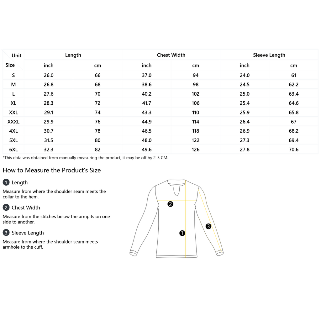 DaChek Long Sleeve Notch Collar Dashiki | MEN OF BLAZE