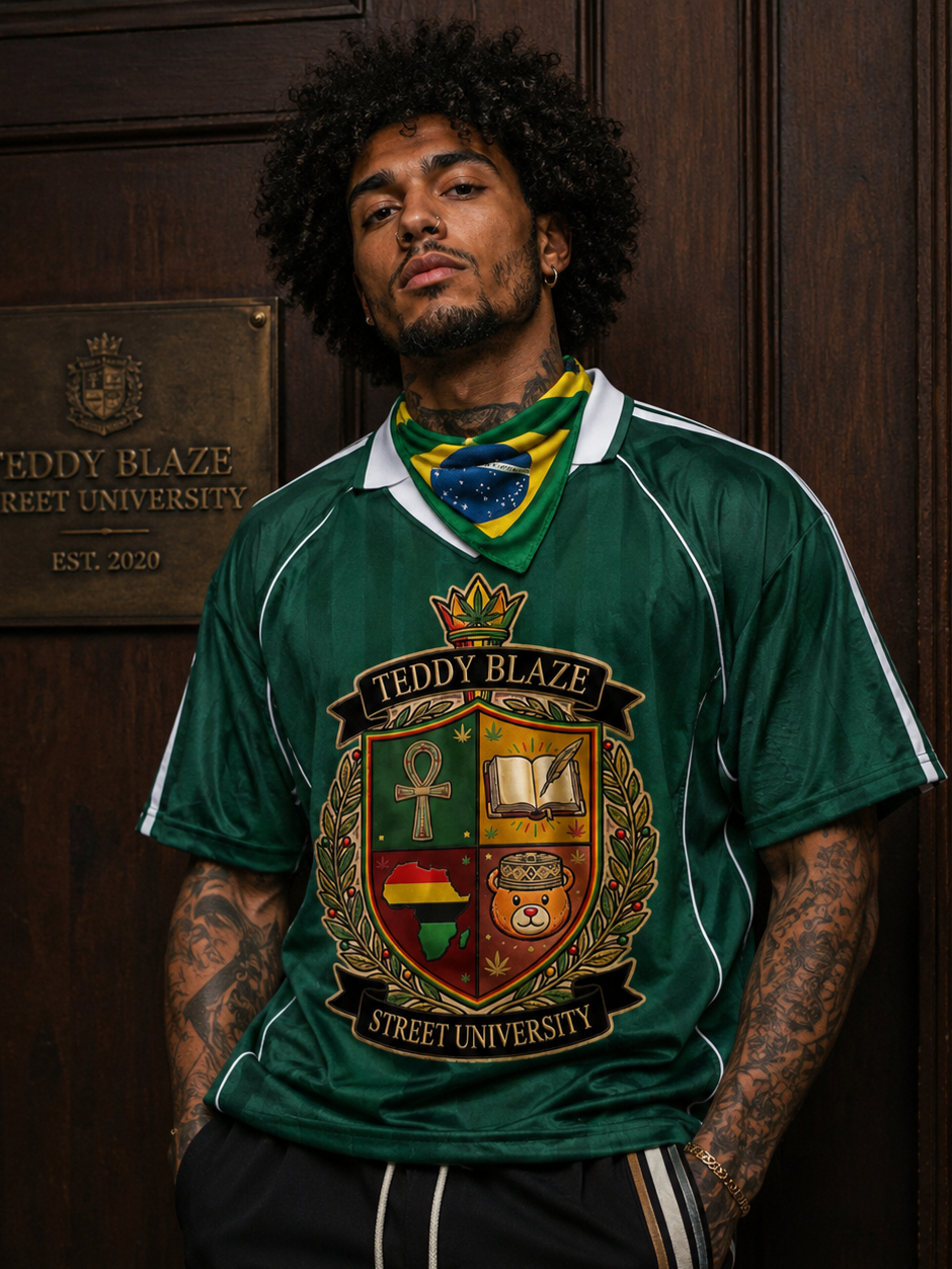 Campus Shadow Stripe Soccer Jersey | VERY TEDDY